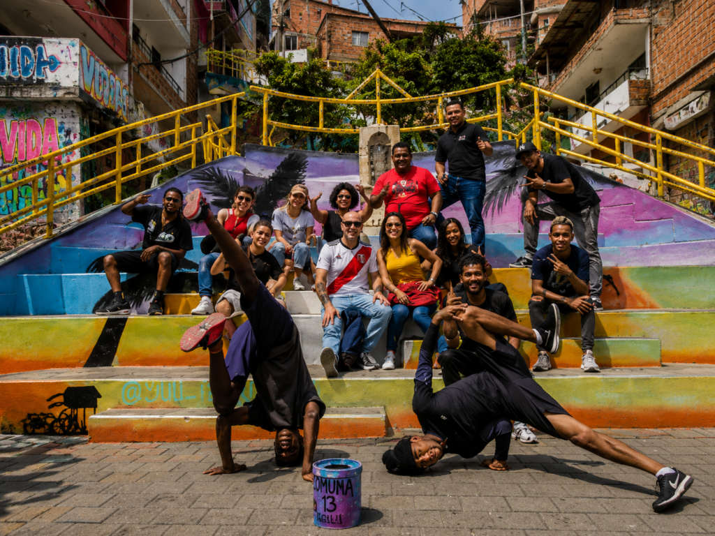 Break dance comuna 13
